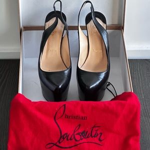 Christian Louboutin Daffodil heel.